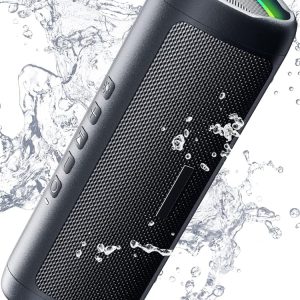 Transportable Wi-fi Bluetooth Speaker with HD Sound, IPX5 Waterproof, As much as 20 Hours Playtime, TWS Pairing, BT5.3 – Excellent for Residence, Events, Open air, and Seashore Use, Excellent…