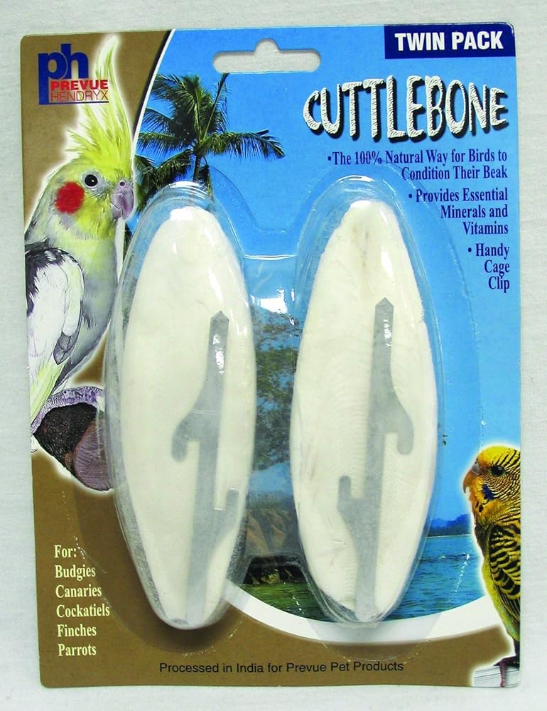 Prevue Pet Merchandise Small Cuttlebone 2-Pack, 4-5 Inches